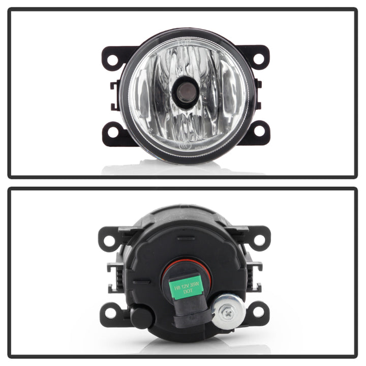 Spyder 19-20 Dodge Ram 1500 OEM Style Fog Lights w/Universal Switch- Clear (FL-DR19-C) - Bull Strap