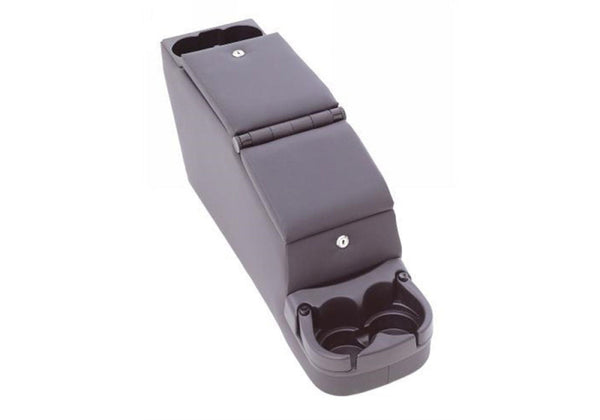 Rampage 1976-1983 Jeep CJ5 Deluxe Locking Center Console - Grey - Bull Strap