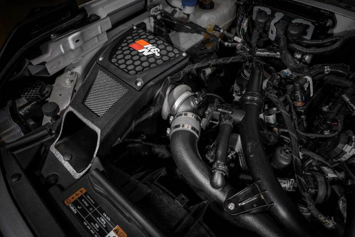 K&N 2021 Ford Bronco V6-2.7L F/I AirCharger Performance Intake - Bull Strap