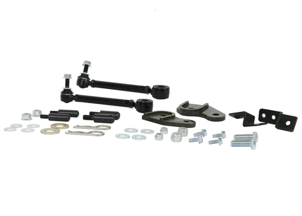 Whiteline 07-17 Jeep Wrangler / JK Front Sway Bar Link Kit - Bull Strap