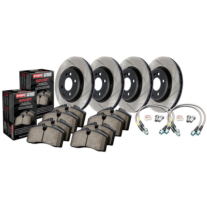 Sport Axle Pack, Slotted, 4 Wheel - Bull Strap