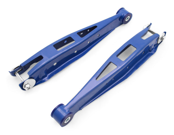SuperPro 2013 Scion FR-S Base Rear Lower Camber Adjustable Control Arm Set - Bull Strap