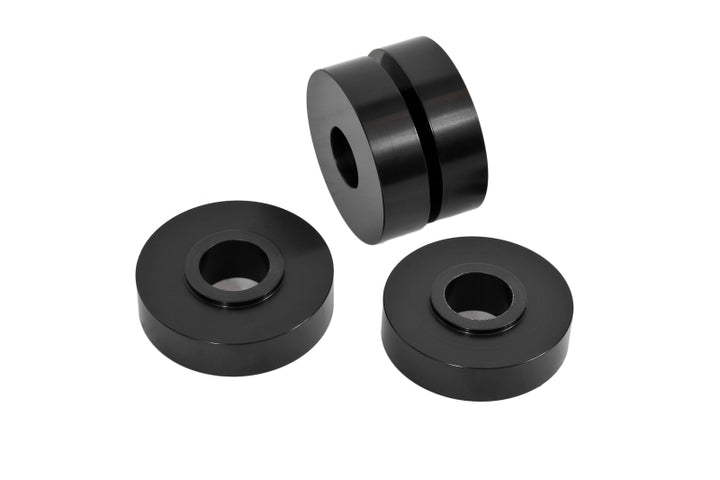 BMR 93-02 F-Body Motor Mount Solid Bushing Upgrade Kit - Black Anodized - Bull Strap