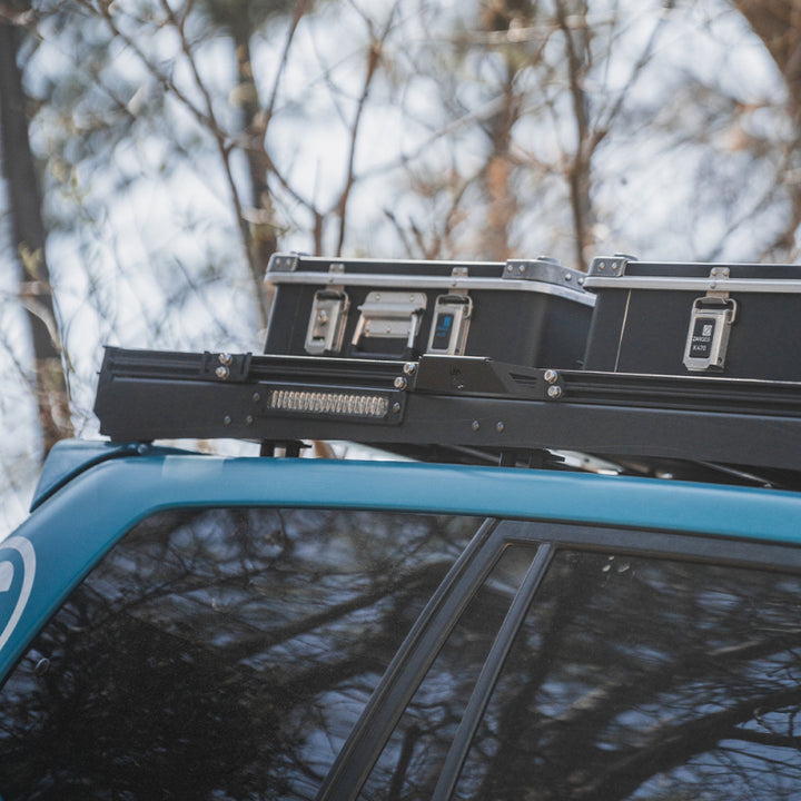 KC HiLiTES Platform One Profile 10in. SideCast Flush Mount Lights (Does Not Include Rack) - Bull Strap