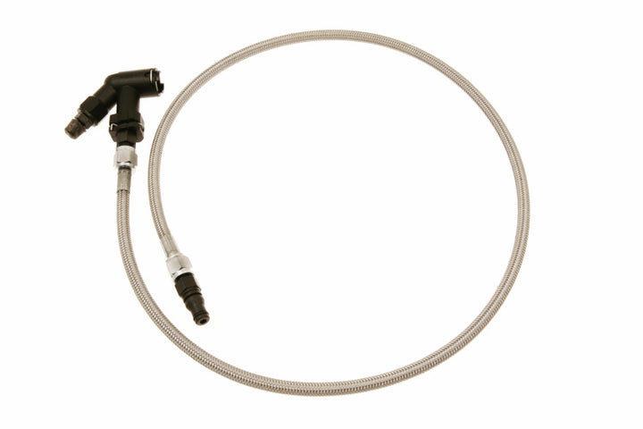 McLeod Line Assy Mustang 2005-Up 36in W/Male Wire Clip Fittings & Elbow Bleeder - Bull Strap