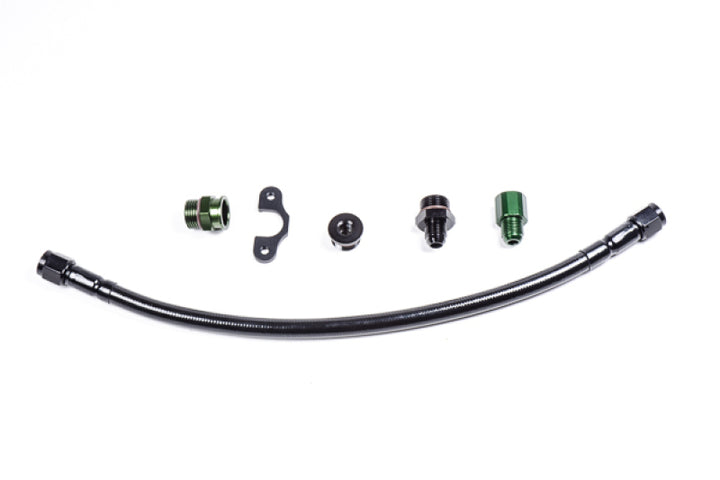 Radium Engineering Mitsubishi Evolution 9 Fuel Rail Plumbing Kit - Bull Strap