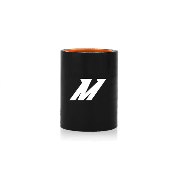 Mishimoto 2.0in Straight Coupler - Black - Bull Strap
