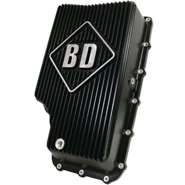 BD Diesel Deep Sump Trans Pan - 2011-2017 Ford 6R140 - Bull Strap