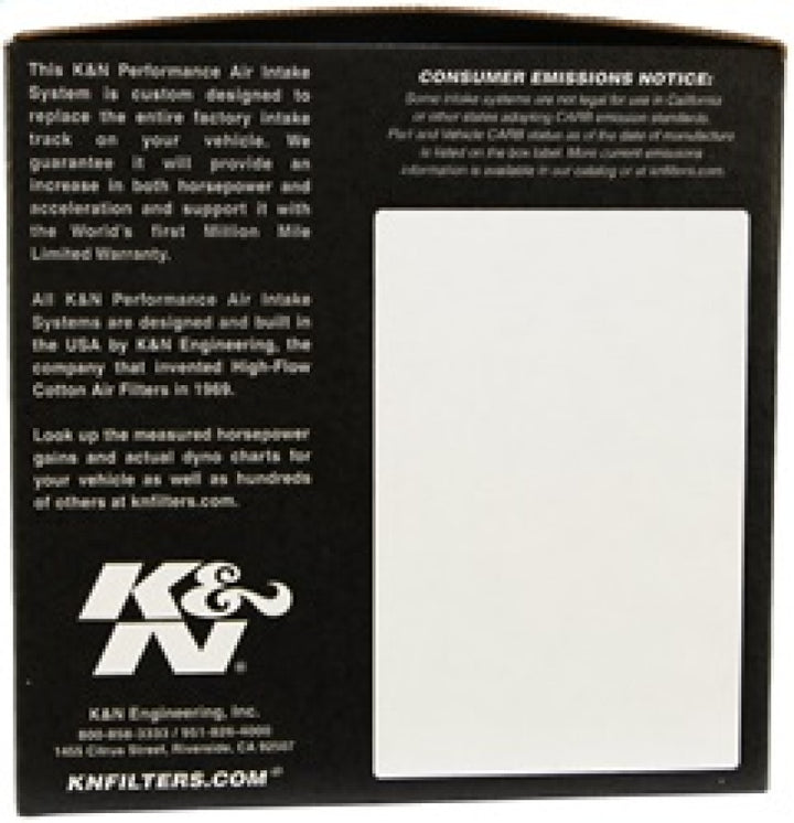 K&N 84-89 300ZX V6-3.0L Performance Intake Kit - Bull Strap