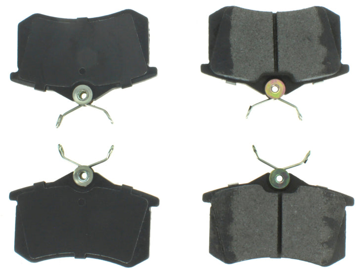 StopTech 02-08 Audi A4 Quattro / 2/99-02 Audi S4 / 93-10 VW Golf GL/GLS Performance Rear Brake Pads - Bull Strap