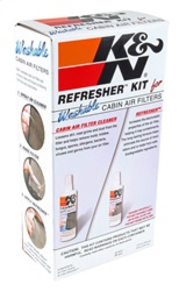 K&N Cabin Filter Cleaning Kit - Bull Strap