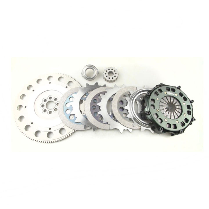 BLOX Racing Honda K20/K24 K-Series 7.25in Twin Disc Clutch Kit - Bull Strap