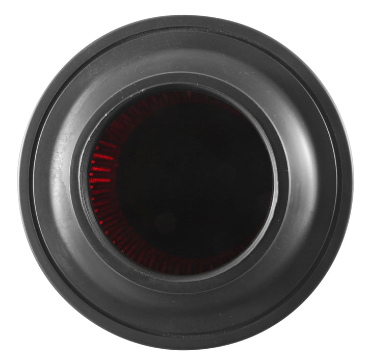 Spectre Conical Air Filter / Round Tapered 3in. - Red - Bull Strap