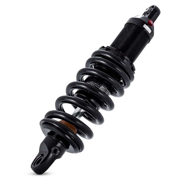 Progressive 18-Up Harley Softail 465 Series Shocks 12.2in - Black - Bull Strap