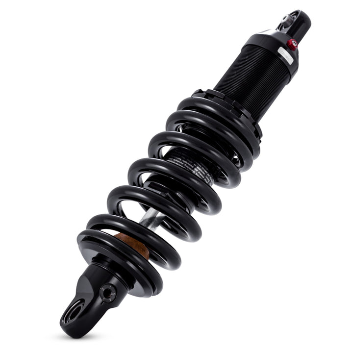 Progressive 18-Up Harley Softail 465 Series Shocks 12.2in - Black - Bull Strap
