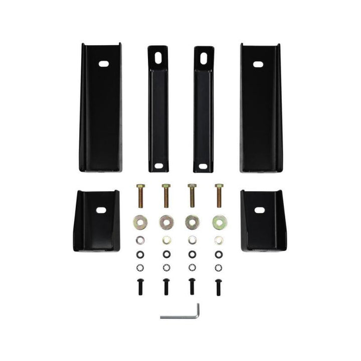 Westin 2019 Chevrolet Silverado/Sierra 1500 Crew Cab E-Series 3 Nerf Step Bars - SS - Bull Strap