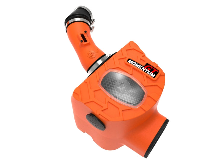 aFe 2022 Toyota Tundra V6-3.5L (tt) Momentum GT Cold Air Intake System w/ Pro 5R Filter - Orange - Bull Strap