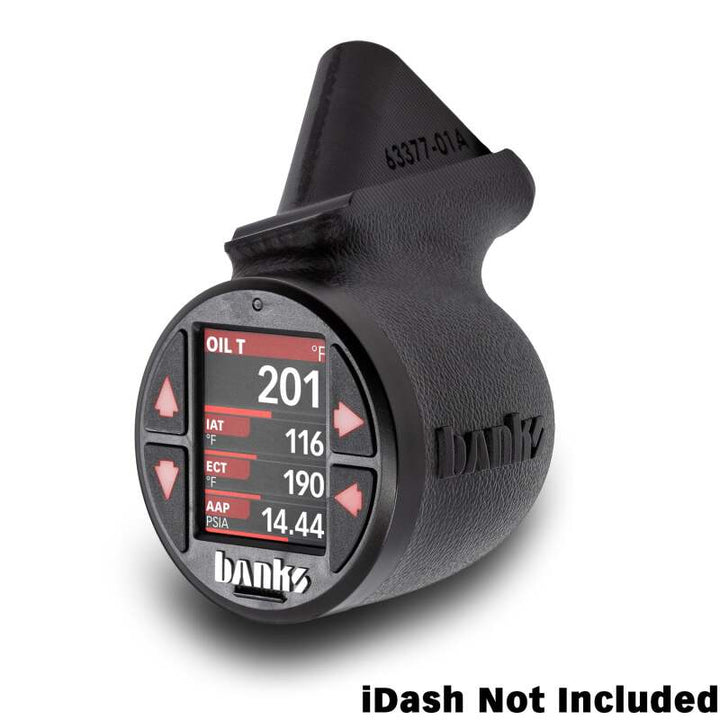 Banks Power 2018-2023 Jeep Gauge Pod Kit - Single Gauge - Lower Mount - Bull Strap