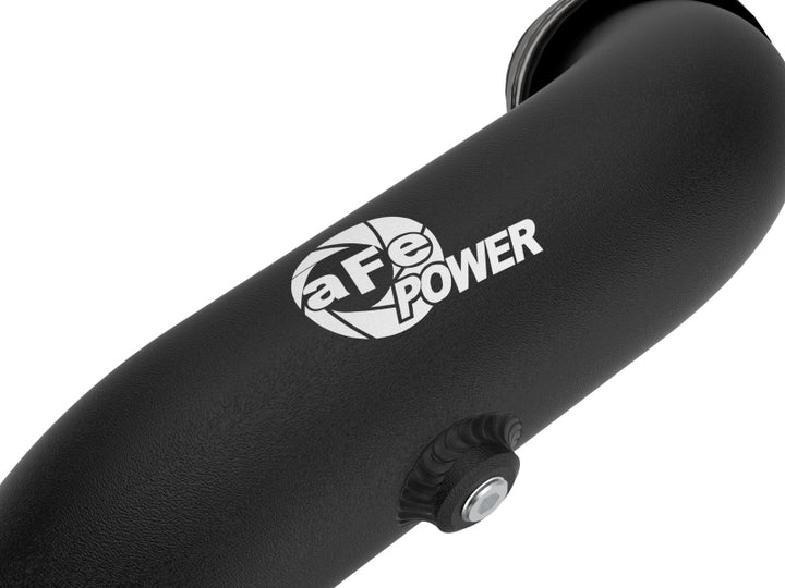 aFe 22-23 Ford Explorer BladeRunner Aluminum Hot and Cold Charge Pipe Kit - Blk - Bull Strap
