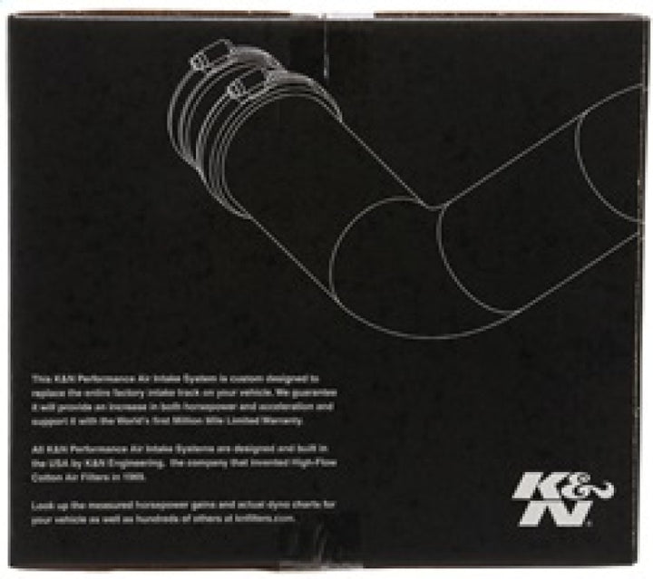 K&N 18-19 Subaru WRX 2.0L Turbo Typhoon Air Intake - Bull Strap