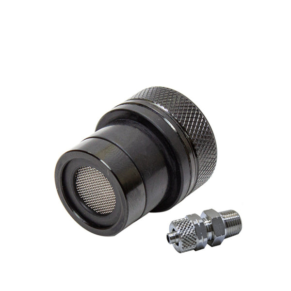 Snow Performance Windshield Washer Reservoir Bung w/ Quick Connect - Bull Strap