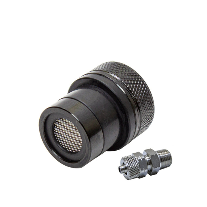 Snow Performance Windshield Washer Reservoir Bung w/ Quick Connect - Bull Strap