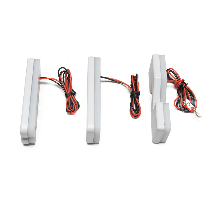 ORACLE Lighting Universal Illuminated LED Letter Badges - Matte Wht Surface Finish - C - Bull Strap