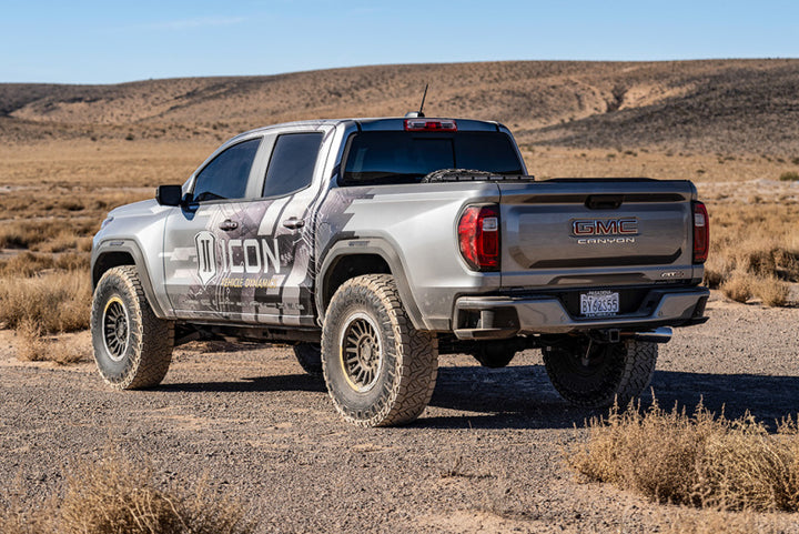 ICON 2023+ GM Canyon/Colorado EXT Travel 2.5 Series Shocks VS RR CDCV Coilover Kit - Bull Strap