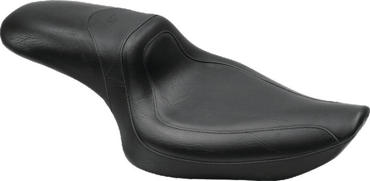 Mustang 04-21 Harley Sportster Fastback 1PC Seat - Black - Bull Strap