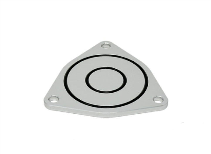 Torque Solution 2010+ Hyundai Genesis Coupe 2.0T Blow Off Valve Block Off Plate - Bull Strap