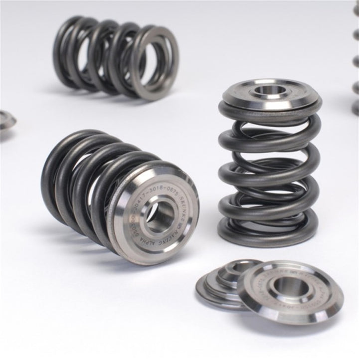 Skunk2 Alpha Series Honda/Acura K Series Valve Spring and Titanium Retainer Kit - Bull Strap