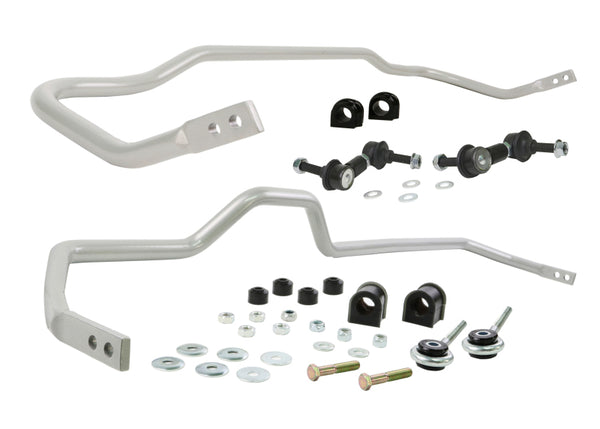 Whiteline 93-00 Nissan Skyline R33/R34 GTR Front and Rear Swaybar Kit - Bull Strap