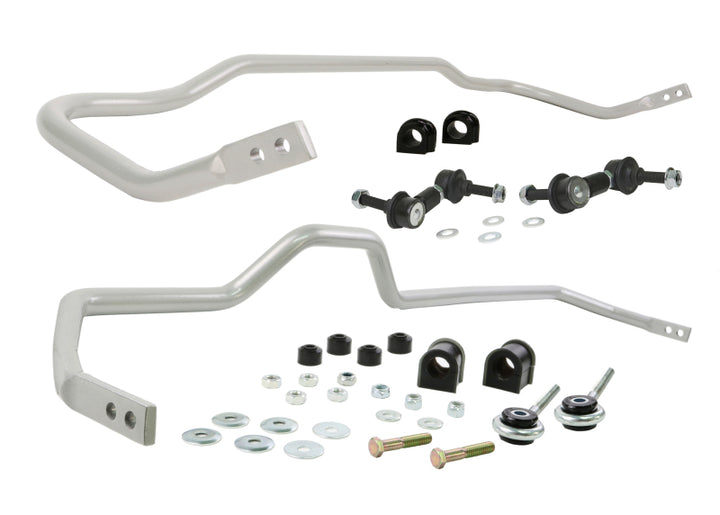 Whiteline 93-00 Nissan Skyline R33/R34 GTR Front and Rear Swaybar Kit - Bull Strap