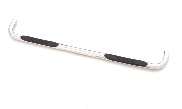 Lund 99-13 Chevy Silverado 1500 Ext. Cab (Body Mount) 3in. Round Bent SS Nerf Bars - Polished - Bull Strap