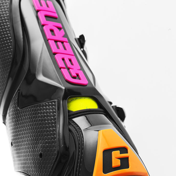 Gaerne SG12 Limited Edition Boot Black/Orange/Pink - Size 11 - Bull Strap