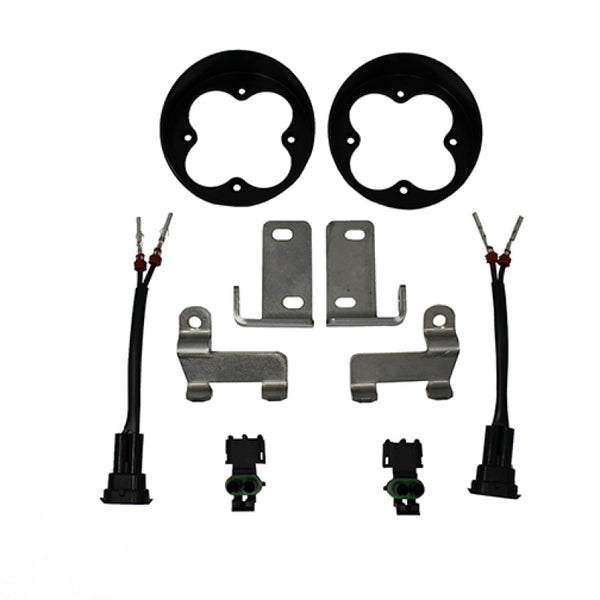 Baja Designs 2014+ Toyota Tundra Fog Light Mounting Kit - Bull Strap
