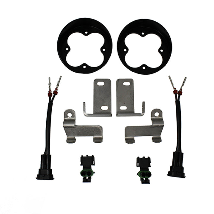 Baja Designs 2014+ Toyota Tundra Fog Light Mounting Kit - Bull Strap