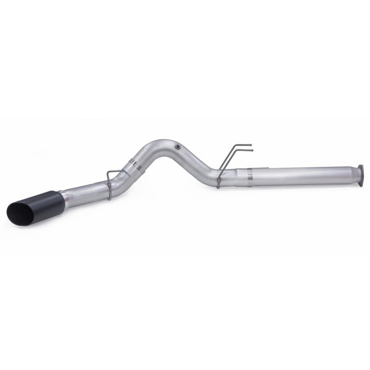 Banks Power 2017 Ford 6.7L 5in Monster Exhaust System - Single Exhaust w/ Black Tip - Bull Strap