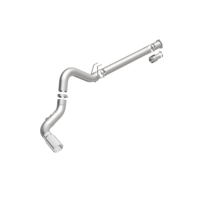 MagnaFlow 08-17 Ford F-250/F-350/F-450 6.4L/6.7L DPF-Back SS 5in Single Passenger Side Rear Exit - Bull Strap