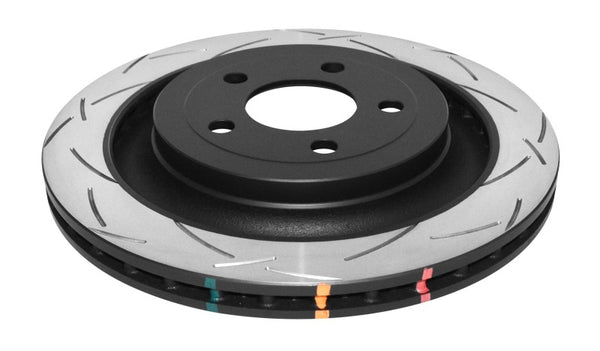 DBA 2015 Ford Mustang EcoBoost/GT w/o Brembo Calipers Rear Slotted 4000 Series Rotor - Bull Strap