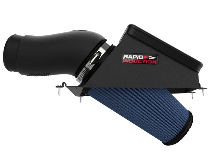 aFe Rapid Induction Pro 5R Cold Air Intake System 14-19 Mercedes-Benz CLA250 L4-2.0L (t) - Bull Strap