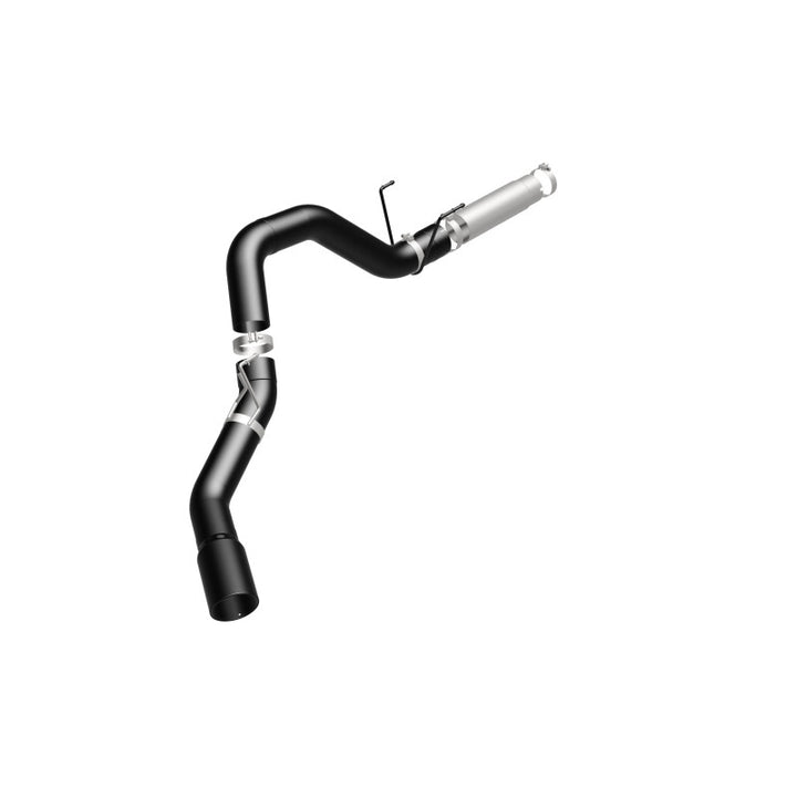 MagnaFlow 2020 Dodge Ram 3500 6.7L DPF-Back Black 5in Single Passenger Side Rear Exit - Bull Strap
