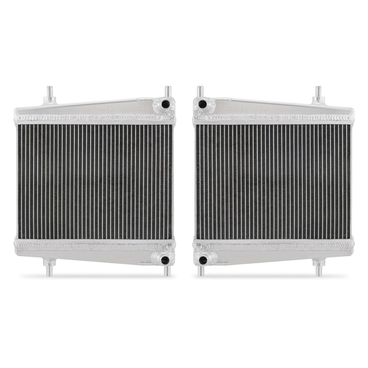 Mishimoto 2020+ Toyota Supra Aluminum Auxiliary Radiators - Bull Strap