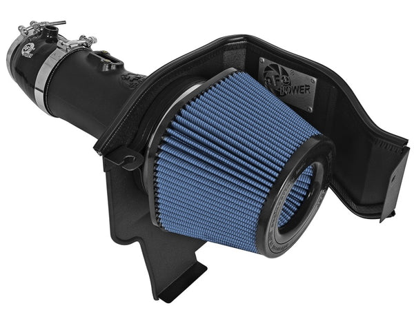 aFe MagnumFORCE Intakes Stage-2 P5R AIS 15-16 Dodge Challenger SRT Hellcat 6.2L V8 (sc) - Bull Strap