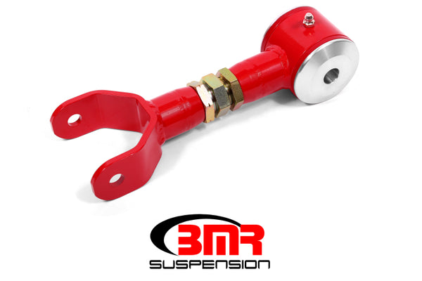 BMR 11-14 S197 Mustang Upper Control Arm On-Car Adj. (Polyurethane) - Red - Bull Strap
