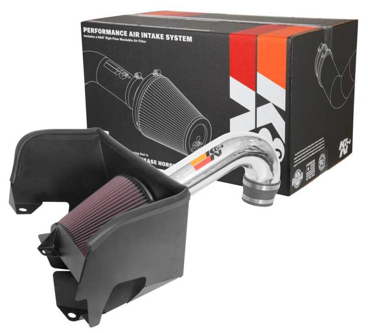 K&N 2019 Dodge Ram 1500 5.7L V8 F/I High Flow Performance Kit - Bull Strap