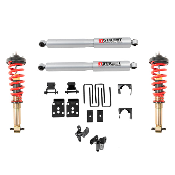 Belltech 2021+ Ford F-150 4WD Performance Coilover Kit - Bull Strap