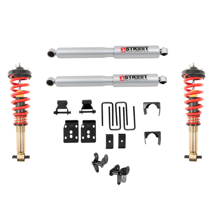 Belltech 2021+ Ford F-150 4WD Performance Coilover Kit - Bull Strap
