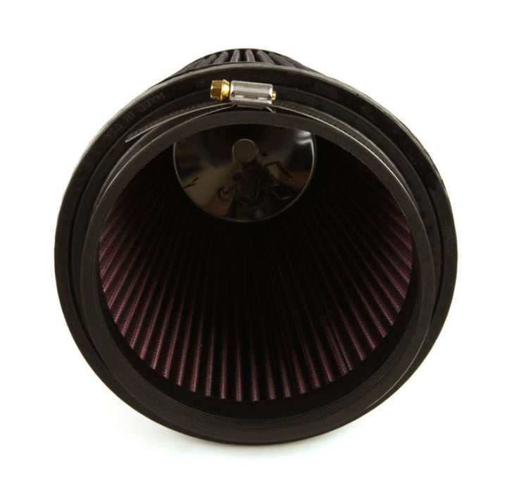 K&N Round Tapered Universal Air Filter 6 inch Flange 7 1/2 inch Base 5 inch Top 7 1/2 inch Height - Bull Strap