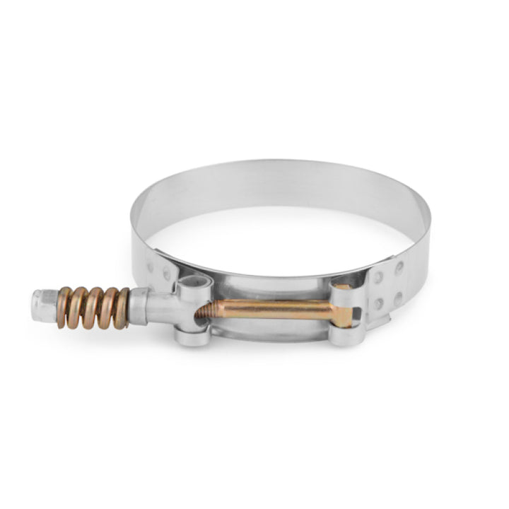 Mishimoto 4 Inch Stainless Steel Constant Tension T-Bolt Clamp - Bull Strap